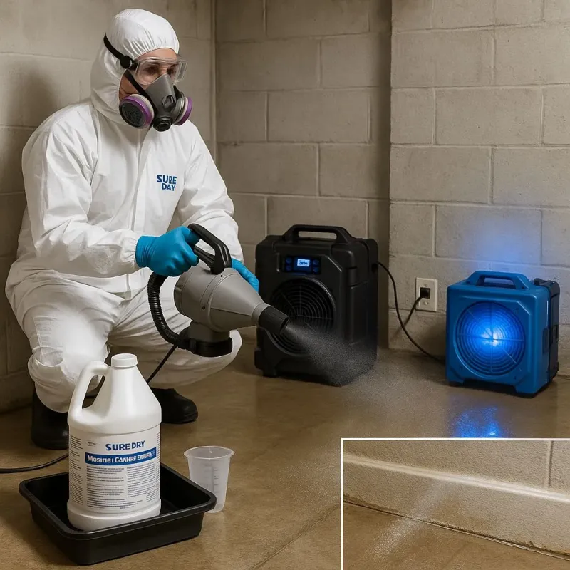 Sanitization and Odor Removal process in Currituck County, NC